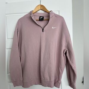 Nike Oversized Quarter-Zip Sweatshirt